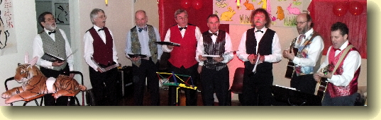 Picture of the Littleham Howlers in performance